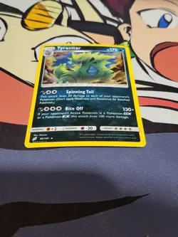 🩸Pokemon TCG NM Tyranitar Sun & Moon Team Up 85/181 Holo Holo Rare HOLOBLEED🩸 - Image 5