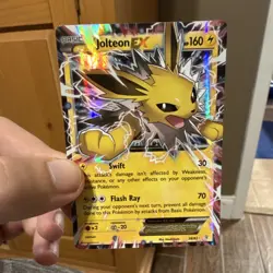 Pokemon Jolteon EX Holo Ultra Rare Generations 28/83 160HP English - Image 1