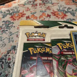 POKEMON SWORD SHIELD EVOLVING SKIES 3-PACK Blister BOOSTER EISCUE PROMO SEALED ‘ - Image 3