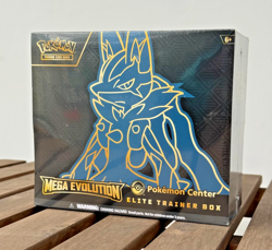 Pokemon TCG Mega Evolutions Lucario Pokemon Center Elite Trainer Box - Image 1