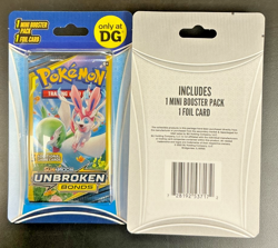 POKEMON UNBROKEN BONDS SYLVEON DG SEALED BLISTER 1 MINI BOOSTER PACK (X2) - Image 2