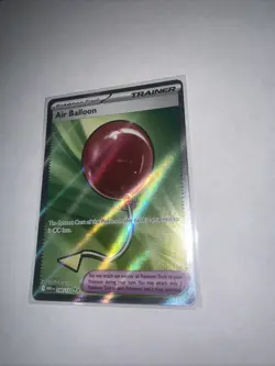 Air Balloon 166/132 Full Art Ultra Rare Holo Mega Evolution Pokemon TCG - Image 2