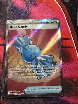 Pokemon TCG Rare Candy 175/132 Mega Evolution Ultra Rare Full Art NM - Image 1