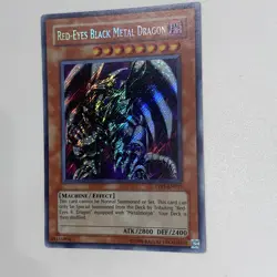 Yugioh Red-eyes Black Metal Dragon Pp01 Secret Rare Misprint Lp - Image 2