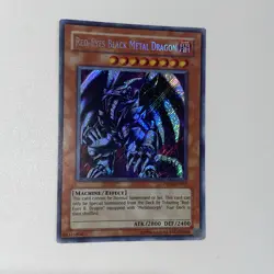 Yugioh Red-eyes Black Metal Dragon Pp01 Secret Rare Misprint Lp - Image 3