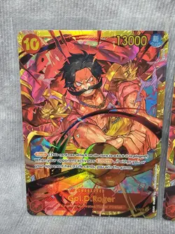 2x One Piece TCG Gol D Roger SEC OP09-118 Emperors in the New World Bandai NM - Image 2