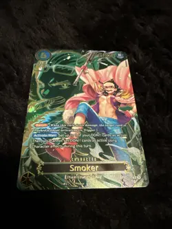One Piece - Smoker OP10-030 - OP13 Carrying On His Will - Special Rare (SP) - Image 1