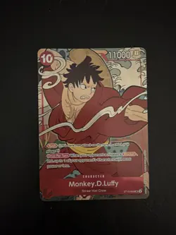 ONE PIECE Card 1st anniversary set English version Monkey D. Luffy St10-006 - Image 1
