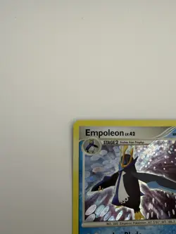 Pokemon TCG - Empoleon Holo Rare Card 4/130 Diamond & Pearl (LP/NM) - Image 3