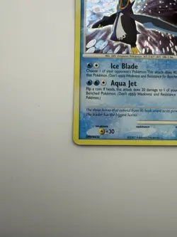 Pokemon TCG - Empoleon Holo Rare Card 4/130 Diamond & Pearl (LP/NM) - Image 4