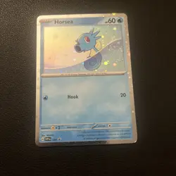 Horsea SVP137 Black Star Promo Scarlet & Violet Holo Pokemon Card - Image 1