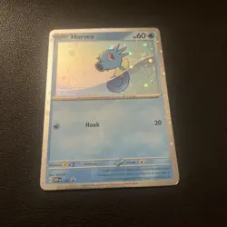 Horsea SVP137 Black Star Promo Scarlet & Violet Holo Pokemon Card - Image 2