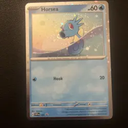 Horsea SVP137 Black Star Promo Scarlet & Violet Holo Pokemon Card - Image 3