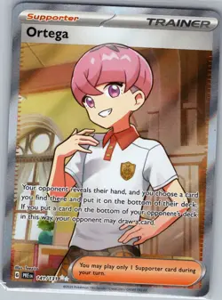 Ortega 141/131 Full Art Trainer - Prismatic Evolutions - Pokemon Card - NM - Image 1