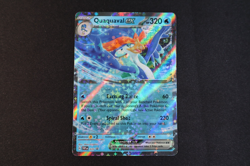 Quaquaval ex Holo 035 Shiny Pokemon TCG Card Black Star Promo 2023 NEAR MINT - Image 1