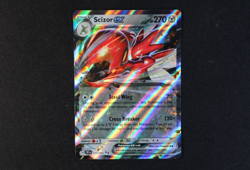 Scizor ex 111/162 Holo Pokemon TCG Card Scarlet Violet Temporal Forces NEAR MINT - Image 1