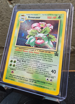 Vintage 2000 Pokemon TCG Venusaur Black Star Promo 13/53 WOTC Nice Card LP - Image 1