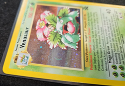 Vintage 2000 Pokemon TCG Venusaur Black Star Promo 13/53 WOTC Nice Card LP - Image 4