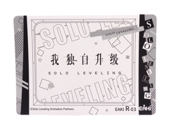 Baek Yoonho R Solo Leveling Eaki R-03 Anime Collectible Trading Card - Image 2
