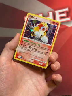 ENTEI 4/132 Secret Wonders HOLO BLEED + SWIRL rare Pokemon TCG card VLP - Image 3
