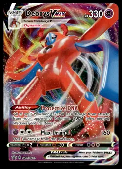 Pokemon TCG SWSH: Sword & Shield Promo Cards #SWSH267 Deoxys VMAX NM - Image 1