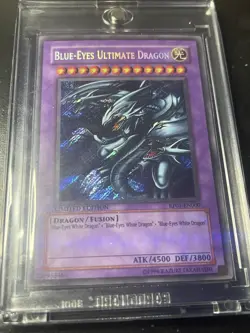 Konami Yu-Gi-Oh! Blue-Eyes Ultimate Dragon Fusion Card RP01-EN000 Retro Pack - Image 1