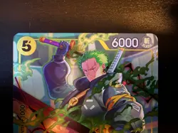 One Piece TCG Roronoa Zoro OP07-113 One Piece Day Dallas 2025 PROMO Card OPTCG - Image 2