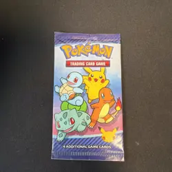 1X Pokemon 25th Anniversary McDonalds Promo Sealed Booster Card Free Shipping! - Image 1