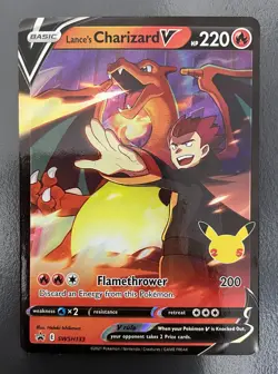 Lance's Charizard V SWSH133 Holo Sword & Shield Promo | LP | Pokemon Card TCG - Image 1