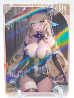 Secret Realm - Anime Waifu UR Trading Card - Image 1