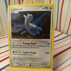 Pokemon TCG Latios 4/17 Pop Series 7-2008 Promo Cosmos Holo Foil Card - Image 1