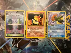 Pokemon TCG 3 Card Lot- Chaos Tower, Cyndaquil, Bellossom - Image 1