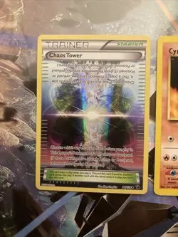 Pokemon TCG 3 Card Lot- Chaos Tower, Cyndaquil, Bellossom - Image 2