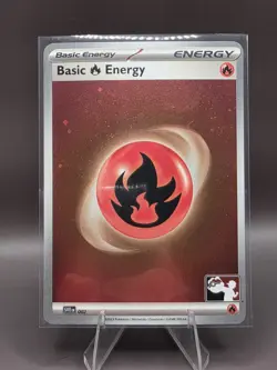 Basic Fire Energy 002/010 Prize Pack Series Cards Holo - Image 1