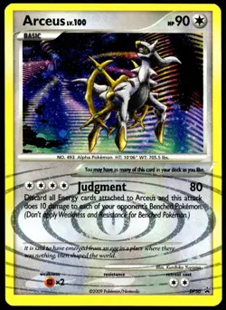 Pokemon TCG Arceus DP50 2009 Diamond & Pearl Black Star Promo Card - MP - Image 1