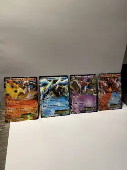 Pokemon TCG EX Card Lot of 4 XY Era Holo Rares Blaziken/Kyurem/Hoopa/Volcanian - Image 2