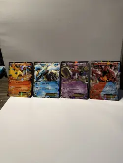 Pokemon TCG EX Card Lot of 4 XY Era Holo Rares Blaziken/Kyurem/Hoopa/Volcanian - Image 3