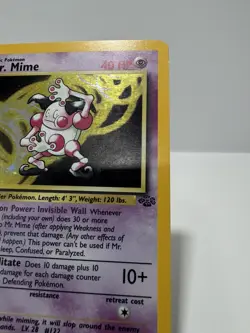 Mr. Mime 6/64 Holo Card Jungle Set 1999 Pokemon WOTC - Image 3