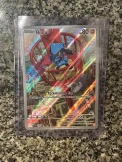 Pokemon TCG Riolu Illustration Mega Evolution Card MEP 10 - Image 1