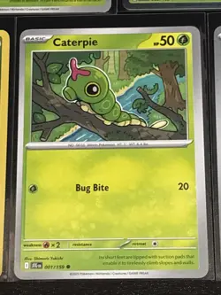 Pokemon TCG Caterpie/Metapod/Butterfree 5 Card Lot - Image 3