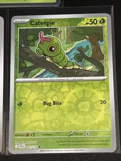 Pokemon TCG Caterpie/Metapod/Butterfree 5 Card Lot - Image 4