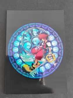 Kingdom Hearts Wafer Card 2019 BANDAI Riku Sealed Japanese 05 art museum eb232 - Image 4