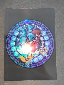 Kingdom Hearts Wafer Card 2019 BANDAI Riku Sealed Japanese 05 art museum eb232 - Image 5