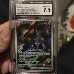 Mewtwo 052 Sv: Scarlet & Violet 151 UPC Promo Card Illustration Rare Holo - Image 1