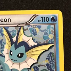 Pokemon TCG Vaporeon Black Star Promos BW89 Holo Card Near Mint - Image 5