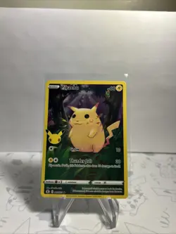 Pikachu 5/25 Pokemon Celebrations 25th Anniversary Set Full Art Card - Image 2