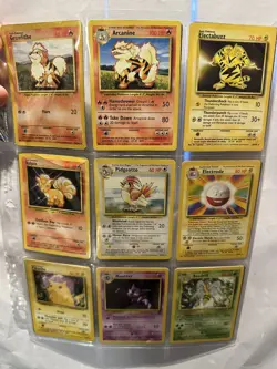 Pokemon TCG Base Set Non-Holo Common card Collection - Image 2