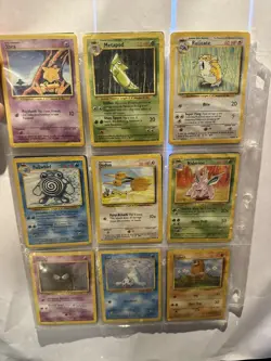 Pokemon TCG Base Set Non-Holo Common card Collection - Image 4