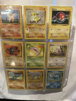 Pokemon TCG Base Set Non-Holo Common card Collection - Image 5