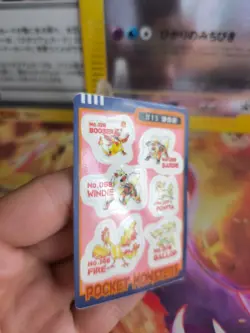 Pokemon Karte Card Sealdass 1997 bandai japanese Arcanine Moltres Charizard - Image 3